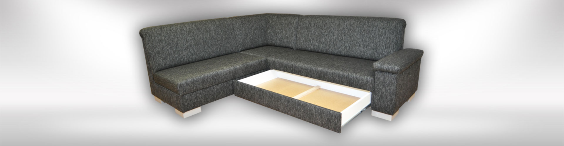 Moderná rohová sedačka na mieru Arles